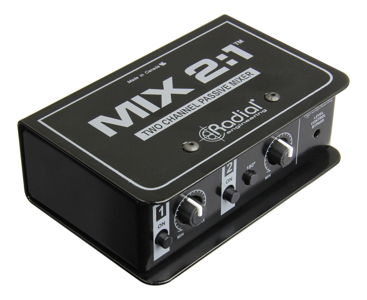 Radial MIX 2:1 - Two-channel Summing mixer - product view 2