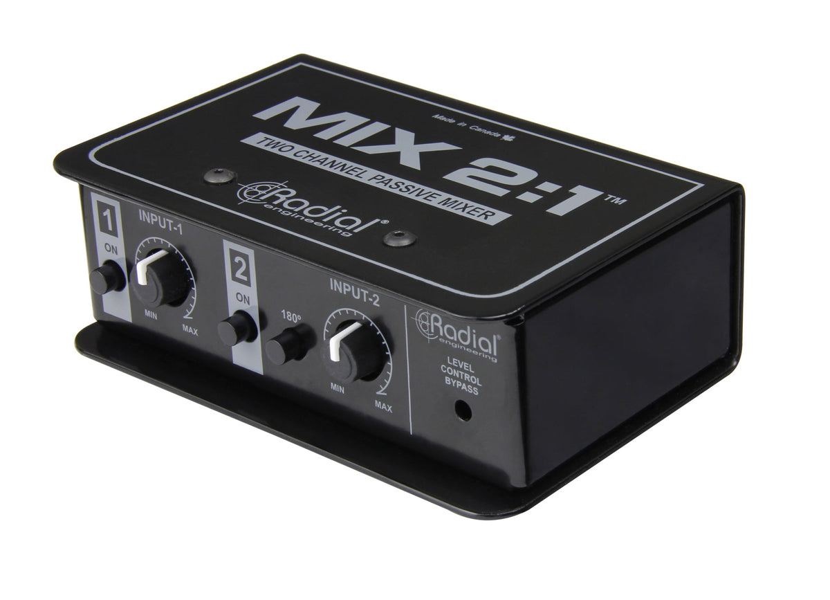 Radial MIX 2:1 - Two-channel Summing mixer - product view 3