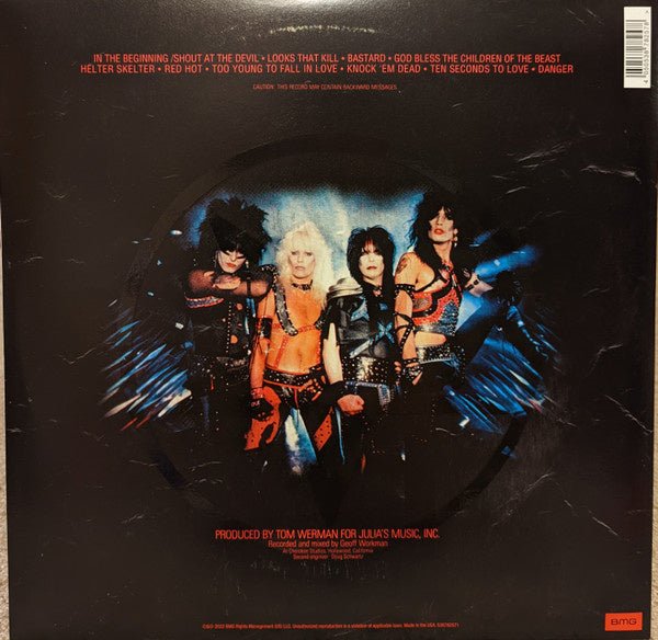 Mötley Crüe - Shout At The Devil - La Boîte Musicale - Vinyl Records - Vinyl Records - 