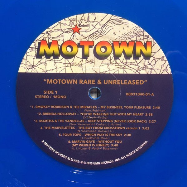 Motown Rare & Unreleased - Gems From The Legendary Vault LP - La Boîte Musicale - Vinyl Records - Vinyl Records - 