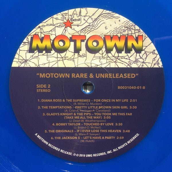 Motown Rare & Unreleased - Gems From The Legendary Vault LP - La Boîte Musicale - Vinyl Records - Vinyl Records - 