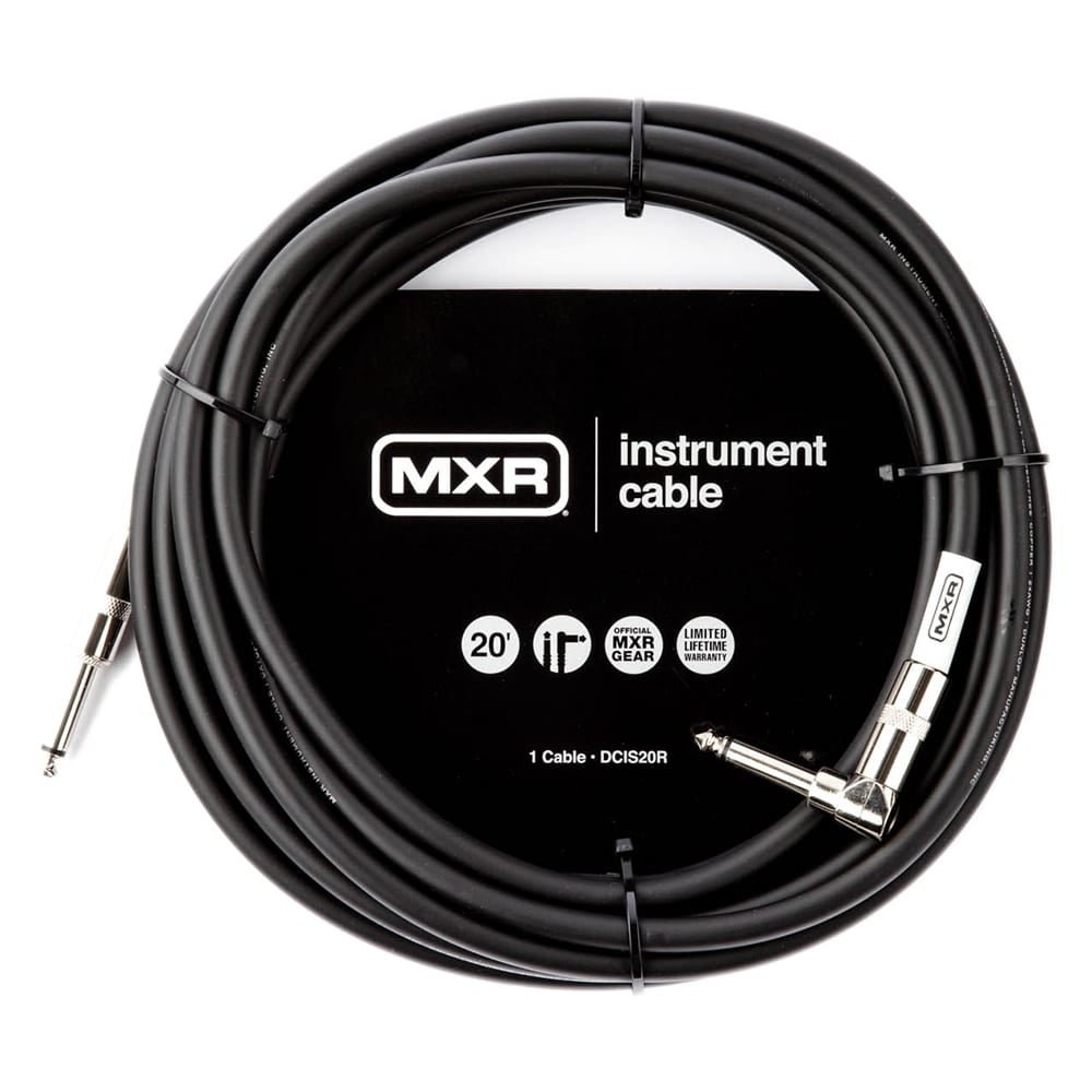 MXR Instrument cable 20ft right angle - La Boîte Musicale - MXR - 