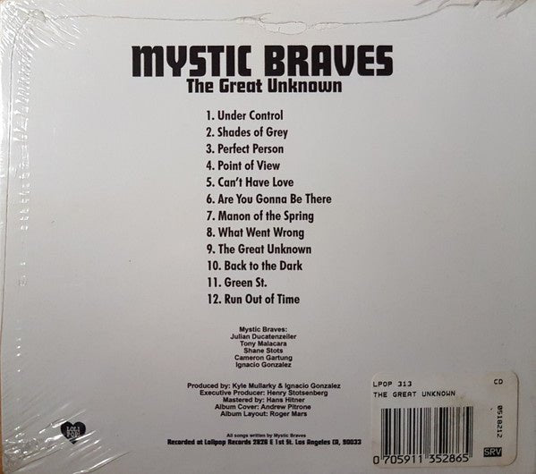 Mystic Braves - The Great Unknown - La Boîte Musicale - Vinyl Records - Vinyl Records - 