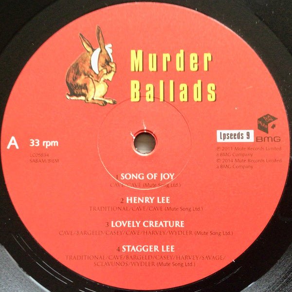 Nick Cave And The Bad Seeds - Murder Ballads - La Boîte Musicale - Vinyl Records - Vinyl Records - 