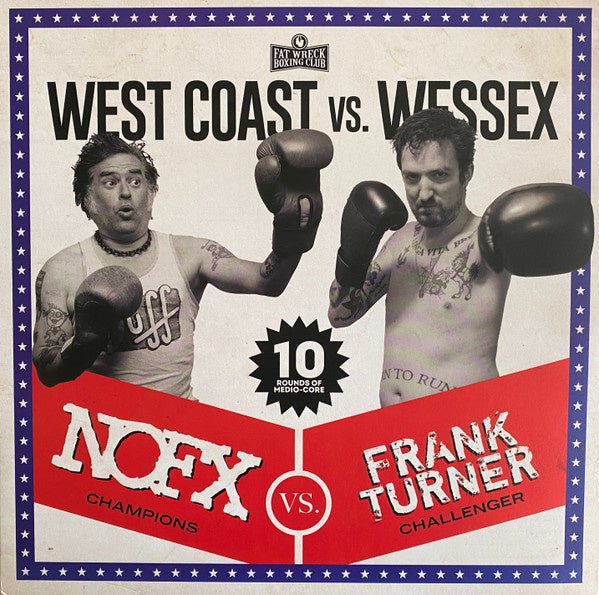 NOFX Vs. Frank Turner – West Coast Vs. Wessex LP - La Boîte Musicale - Vinyl Records - Vinyl Records - 