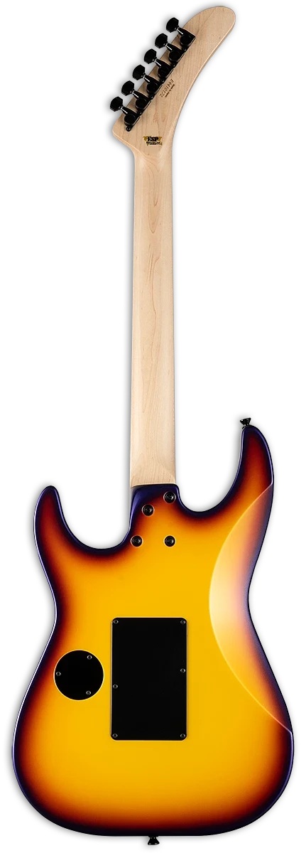 ESP George Lynch, Yellow with Sunburst Tiger Graphic