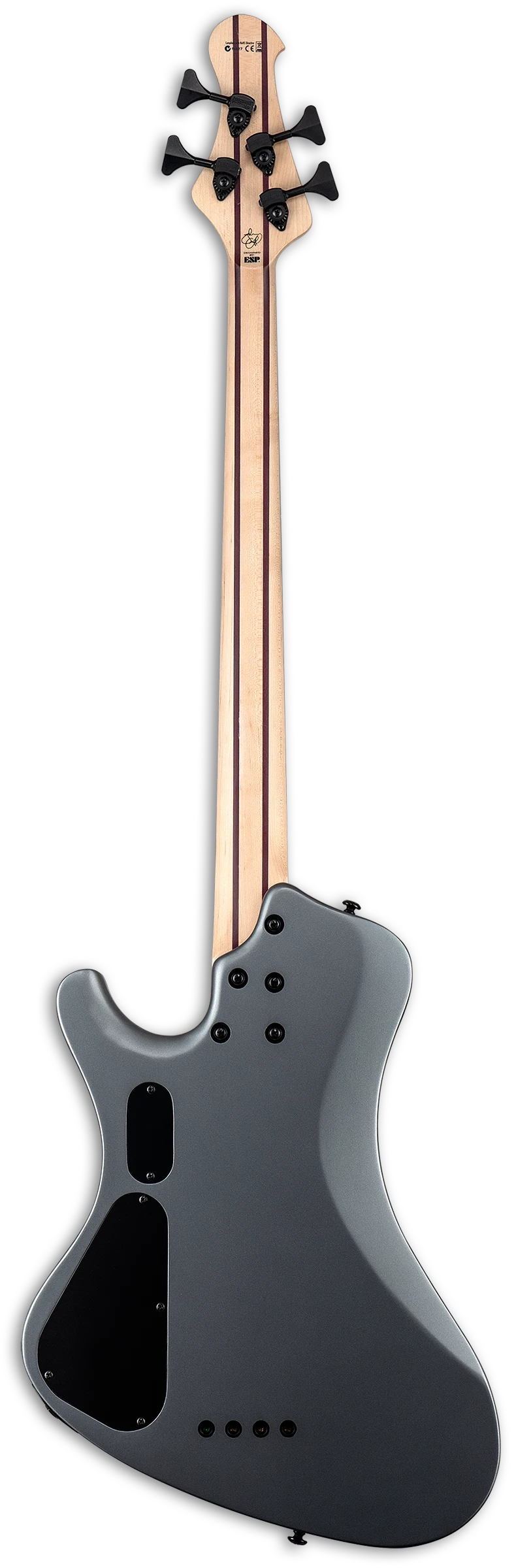 ESP LTD JC-4 John Campbell, Dark Grey Metallic Satin