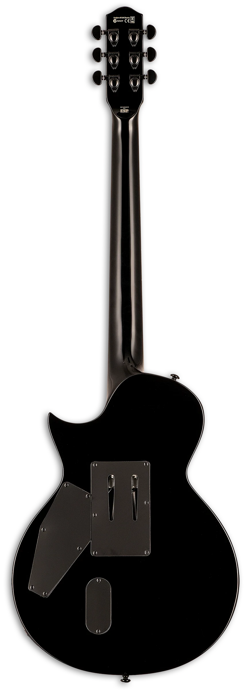 ESP KH-3 30th Anniversary Kirk Hammet, Black Spider with Graphic