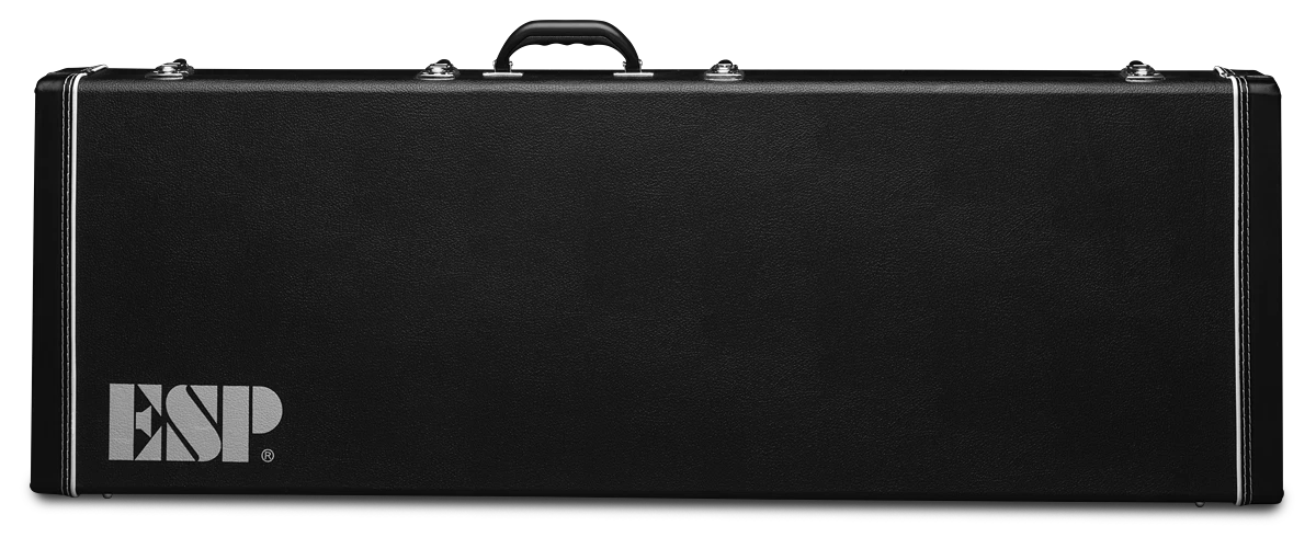 ESP F Bass Hard Shell Form-Fit Case, Black