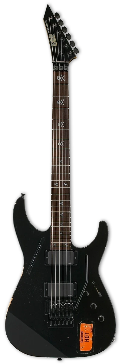 ESP KH-2 Kirk Hammet Vintage, Distressed Black