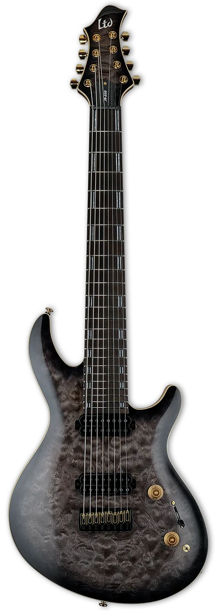 ESP LTD JR-608 Javier Reyes, Faded Blue Sunburst