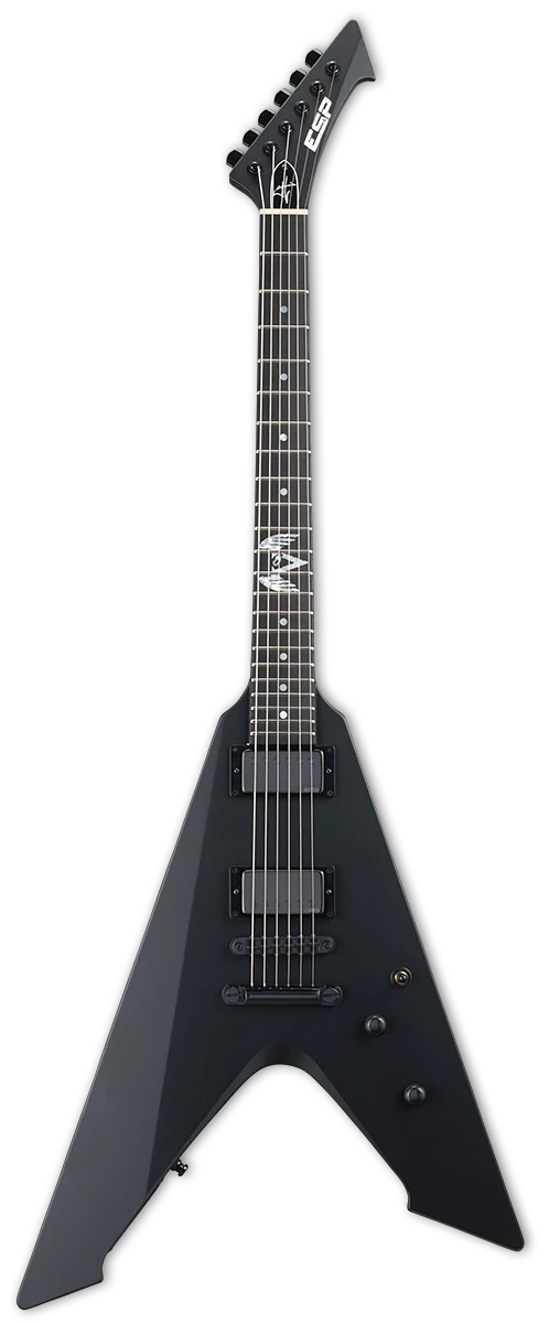 ESP James Hetfield Vulture, Black Satin