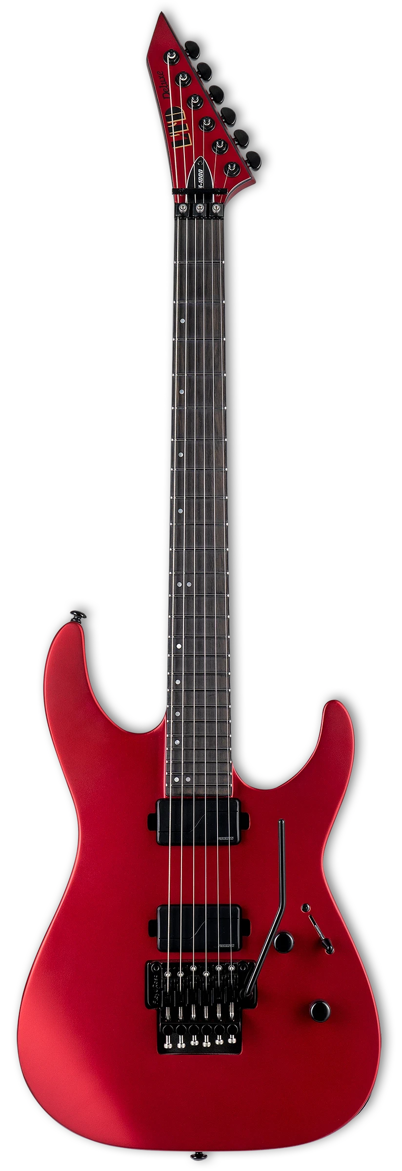 ESP LTD M-1000, Candy Apple Red Satin