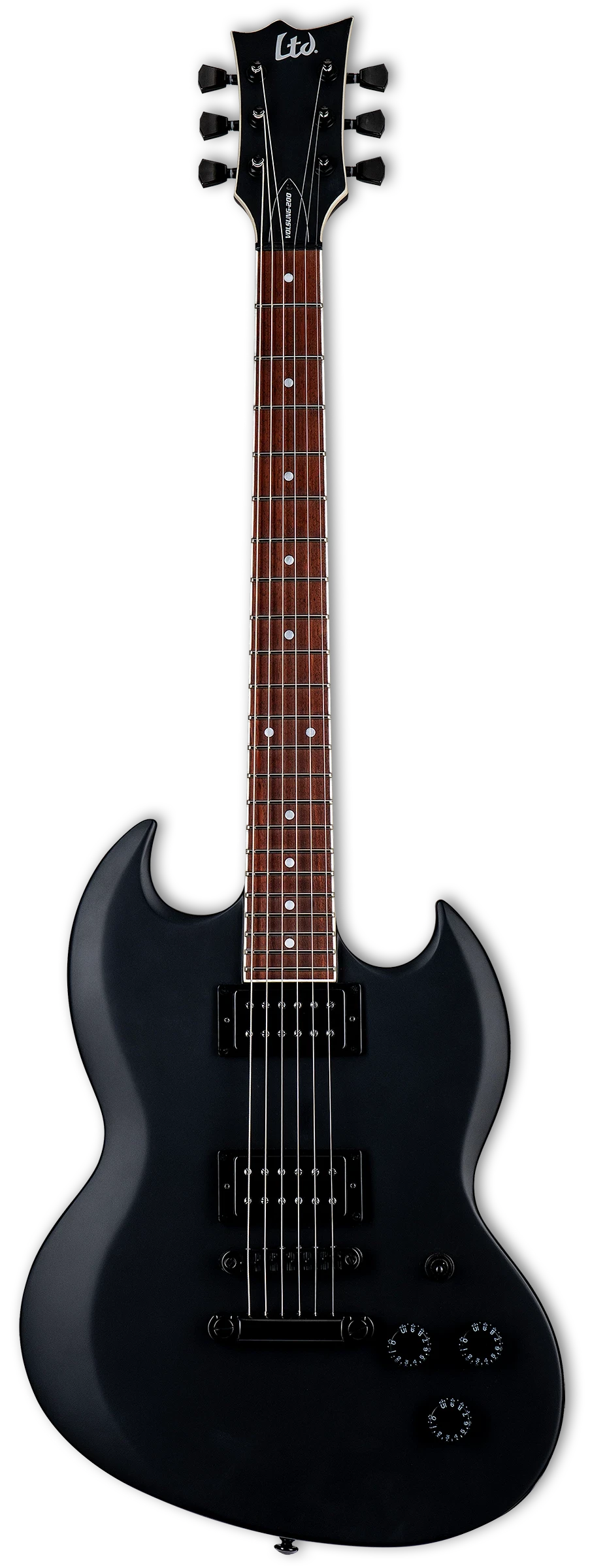 ESP LTD Volsung-200 Lars Frederiksen, Black Satin
