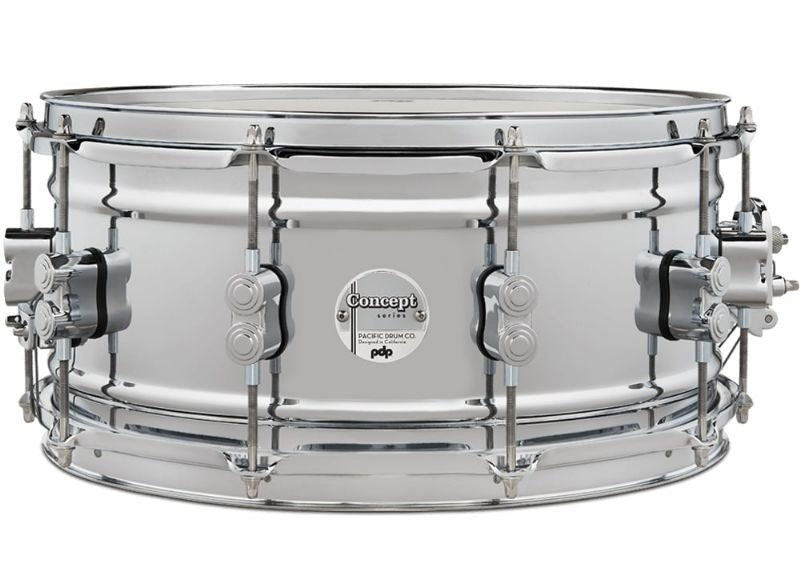 PDP - Concept Metal Series 6.5 X 14 Dual - beaded Snare - La Boîte Musicale - Snare Drums - PDP - 