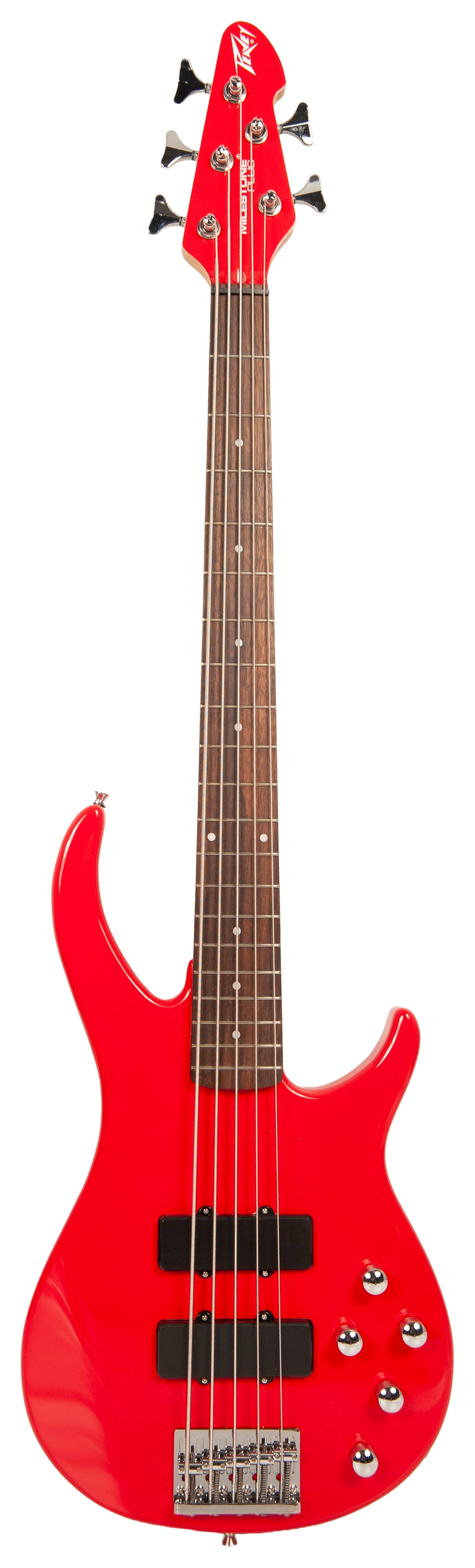 Peavey Milestone® 5 Plus Red 5 String Bass Guitar