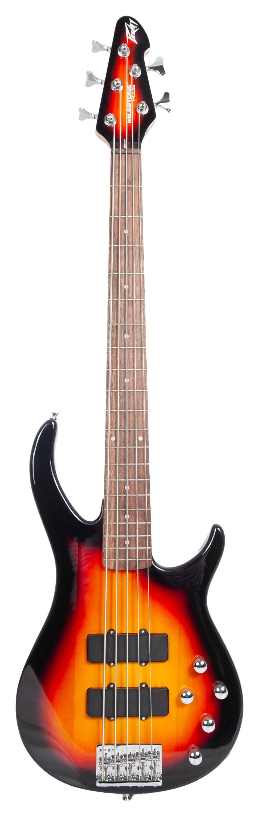 Peavey Milestone® 5 Plus Sunburst 5 String Bass Guitar