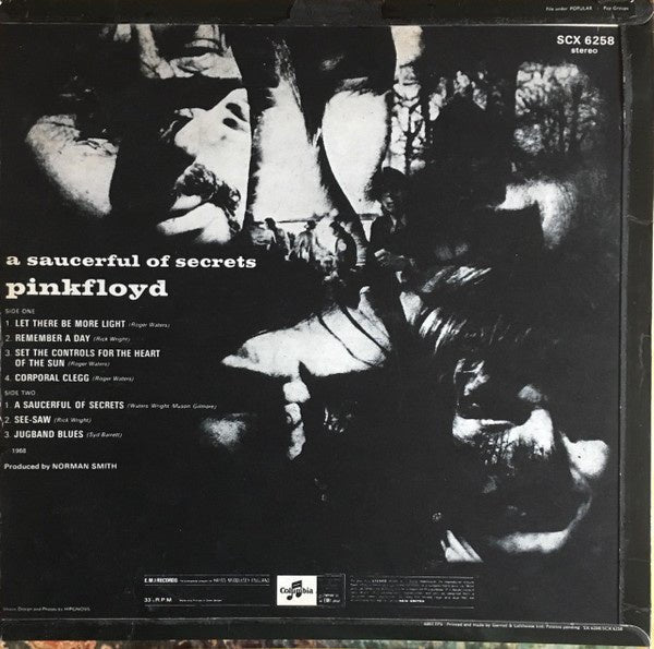 Pink Floyd - A Saucerful of Secrets - La Boîte Musicale - Vinyl Records - Vinyl Records - 