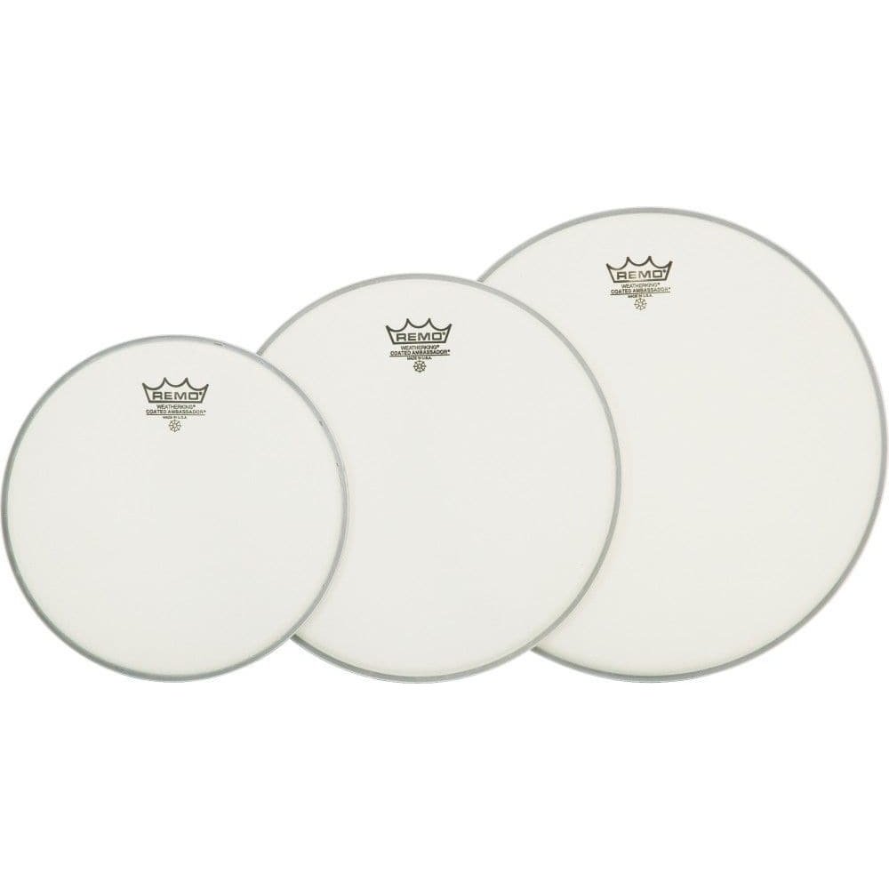 Remo Tom Pack (10",12",14" Coated BA), — PP-0940-BA