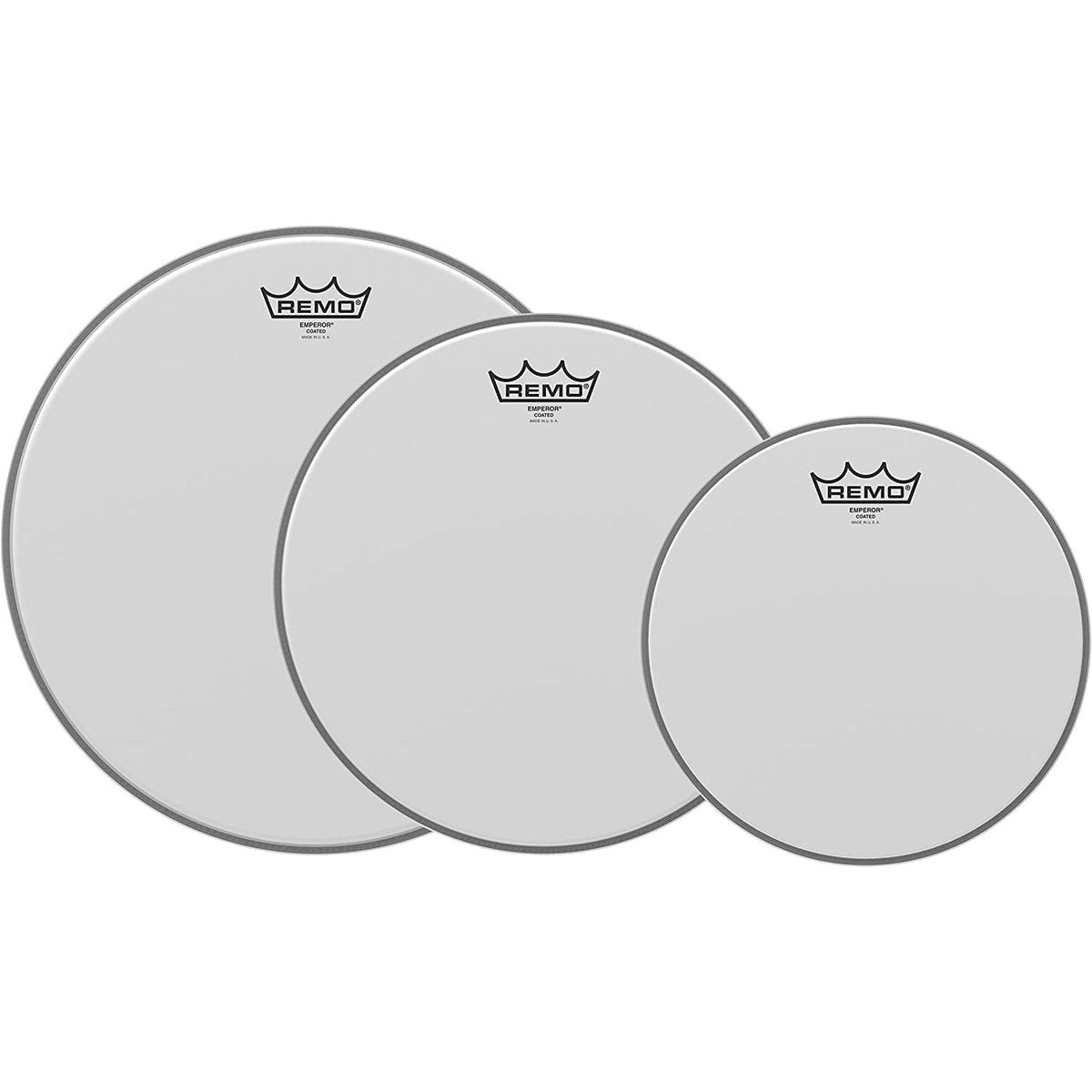 Remo Tom Pack (10",12",14" Coated BE), — PP-0960-BE