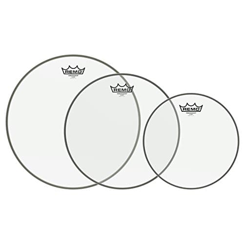 Remo Tom Pack (10",12",16" Clear BA), — PP-1380-BA