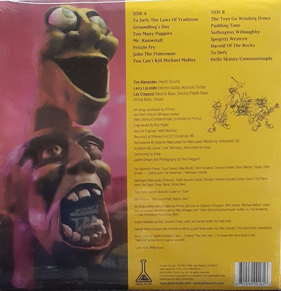 Primus - Frizzle Fry - La Boîte Musicale - Vinyl Records - Vinyl Records - 