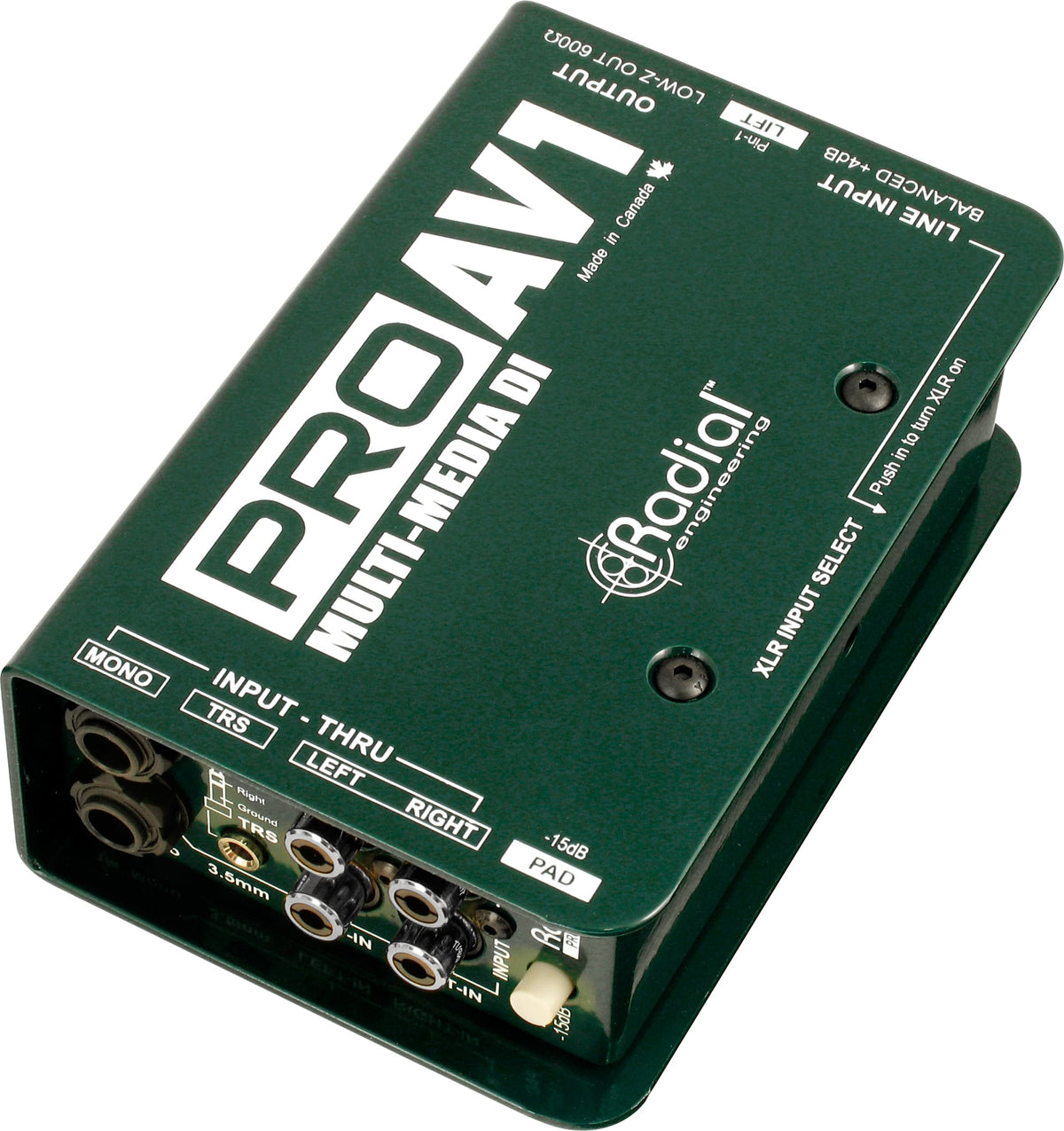 Radial ProAV1 - Multimedia Direct Box - product view 2
