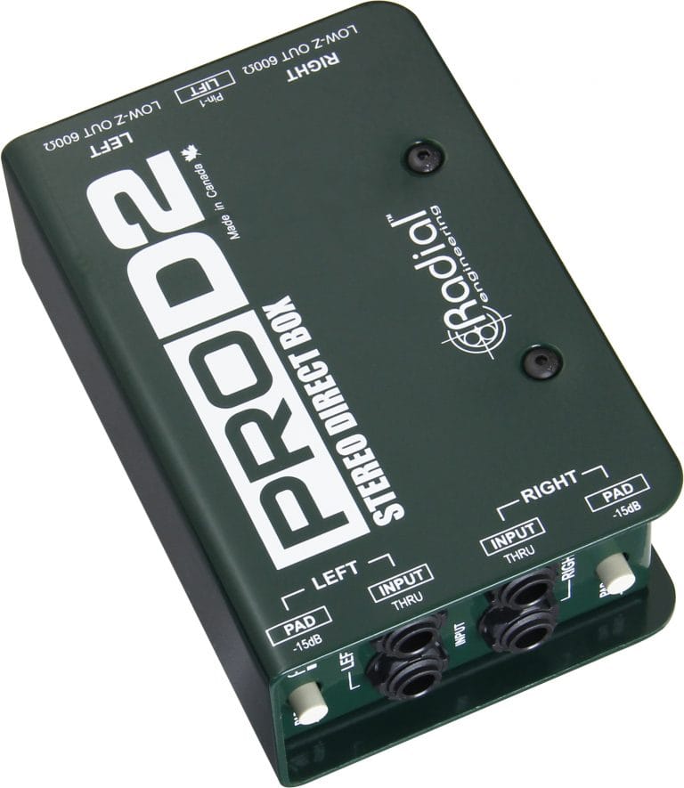 Radial ProD2 Stereo Passive Direct Box