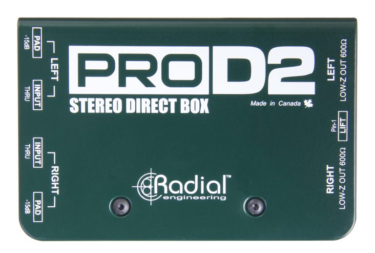 Radial ProD2 Stereo Passive Direct Box
