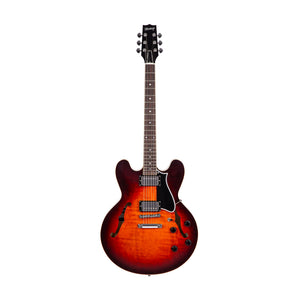 Heritage - Standard II Collection H-535 Electric Guitar with Case, Chestnut Burst