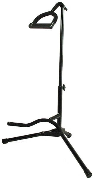 Profile - Black Guitar Stand With Rubber Padded Neck Support - La Boîte Musicale - La Boîte Musicale - 