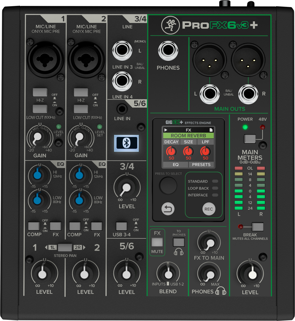 Mackie ProFX6v3+