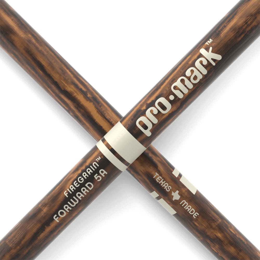 Promark - 5A Forward Firegrain Lacquered Hickory - La Boîte Musicale - Drum Sticks - D'addario - 