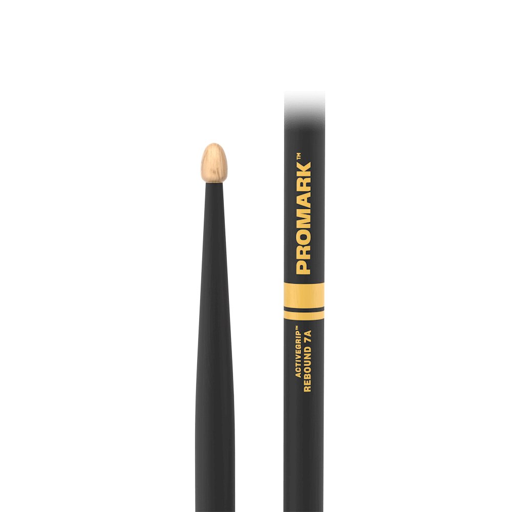 Promark - Rebound 7A Wood Tip Activre Grip Drumsticks - La Boîte Musicale - Drum Sticks - D'addario - 