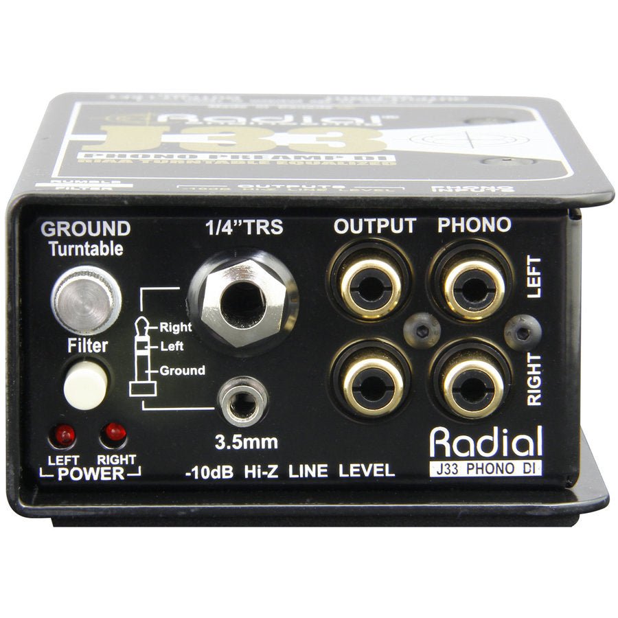 Radial J33 phono preamp - La Boîte Musicale - Radial - 