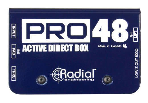 Radial - Pro48 DI Active Direct Box - La Boîte Musicale - Radial - 