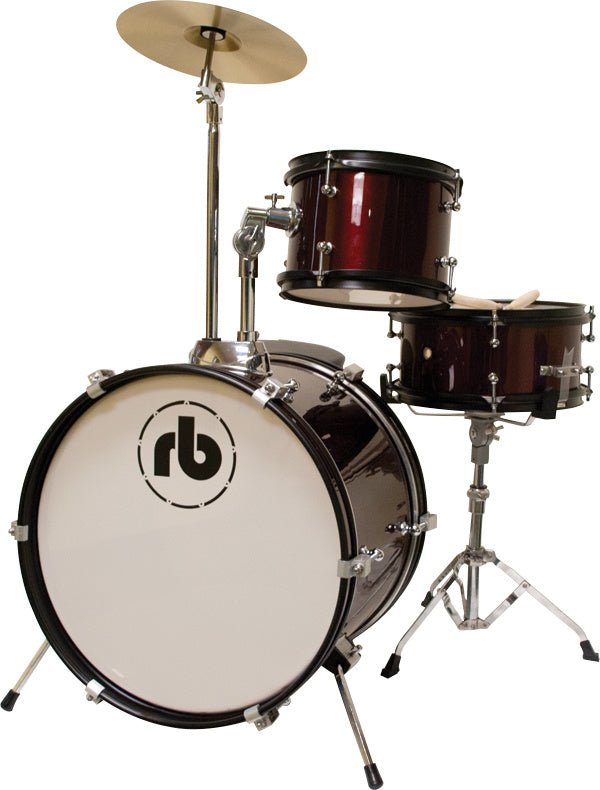 RB Percussion & Accessories - 3 Piece Junior Drum Kit - La Boîte Musicale - Acoustic Drum - RB - 