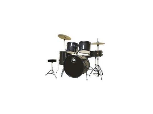 RB Percussion & Accessories - 5pc Junior Drum Kit Noir - La Boîte Musicale - Acoustic Drum - RB - 