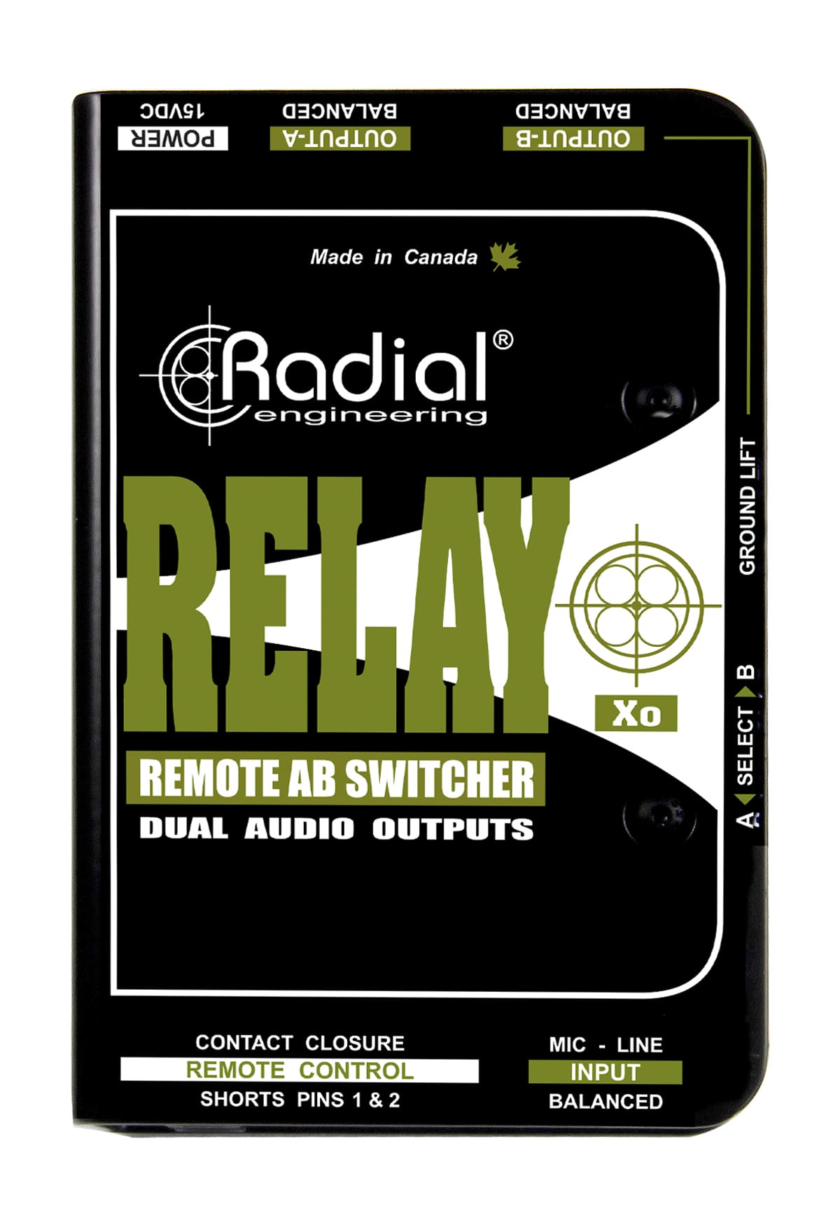 Radial Relay XO - Active Output Switcher - product view 1