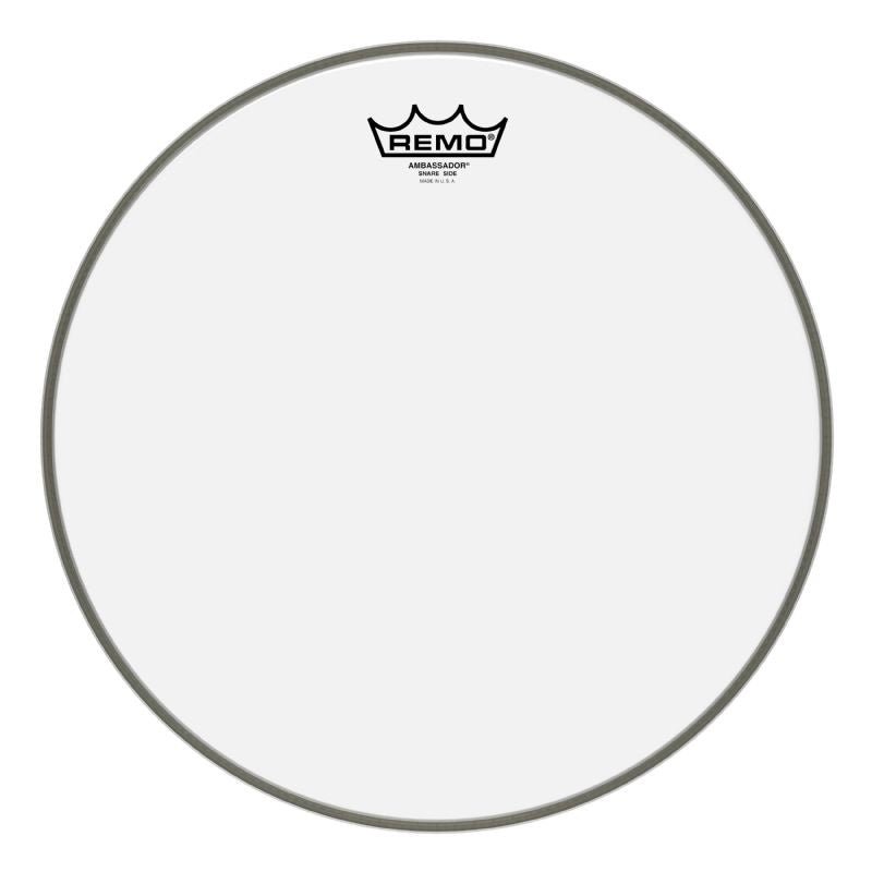 Remo - 14 Snare Ambassador Drumhead - Clear - La Boîte Musicale - Drum Heads - Remo - 