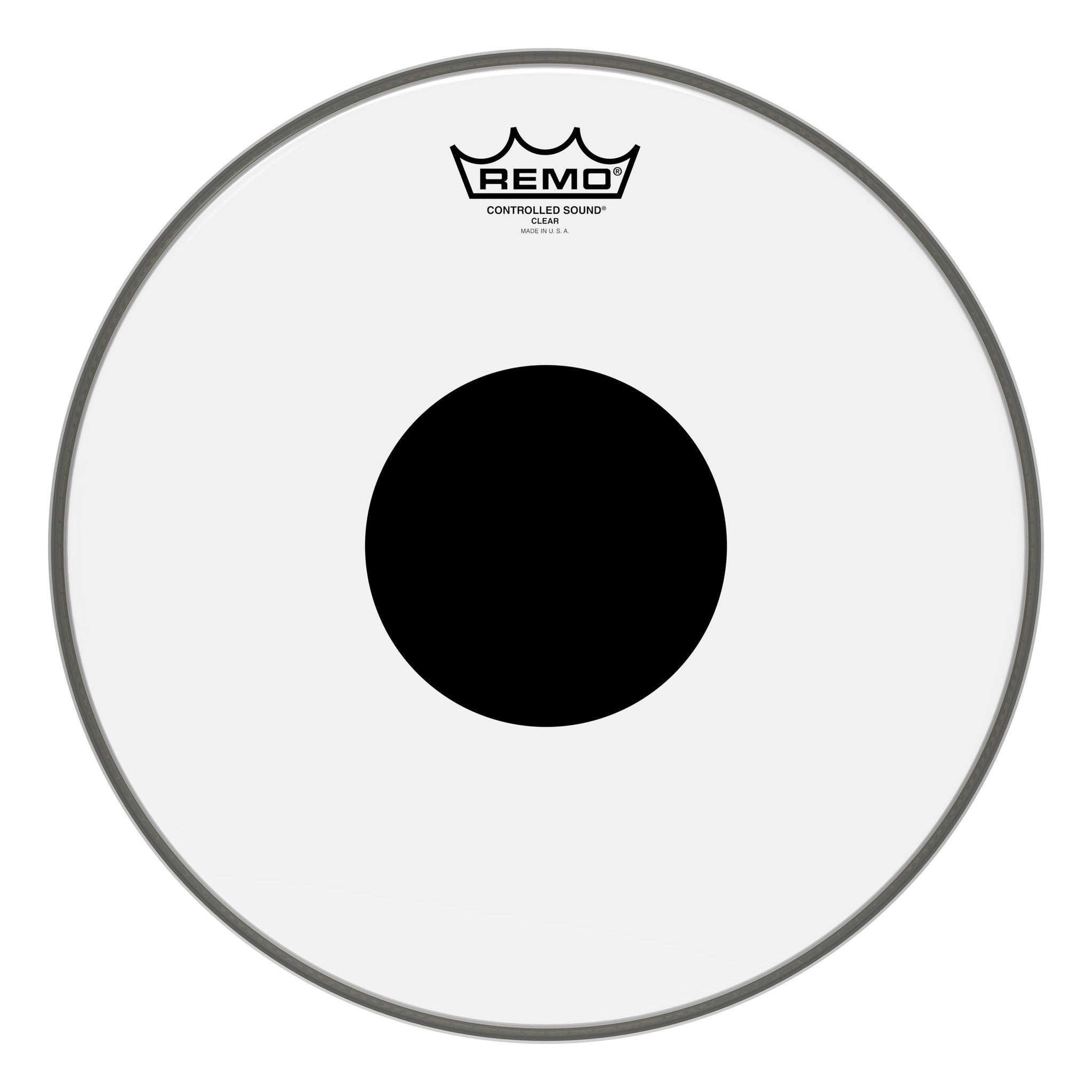 Remo - Controlled Sound Clear Batter Head w/ Top Dot - 13 Inch - La Boîte Musicale - Drum Heads - Remo - 