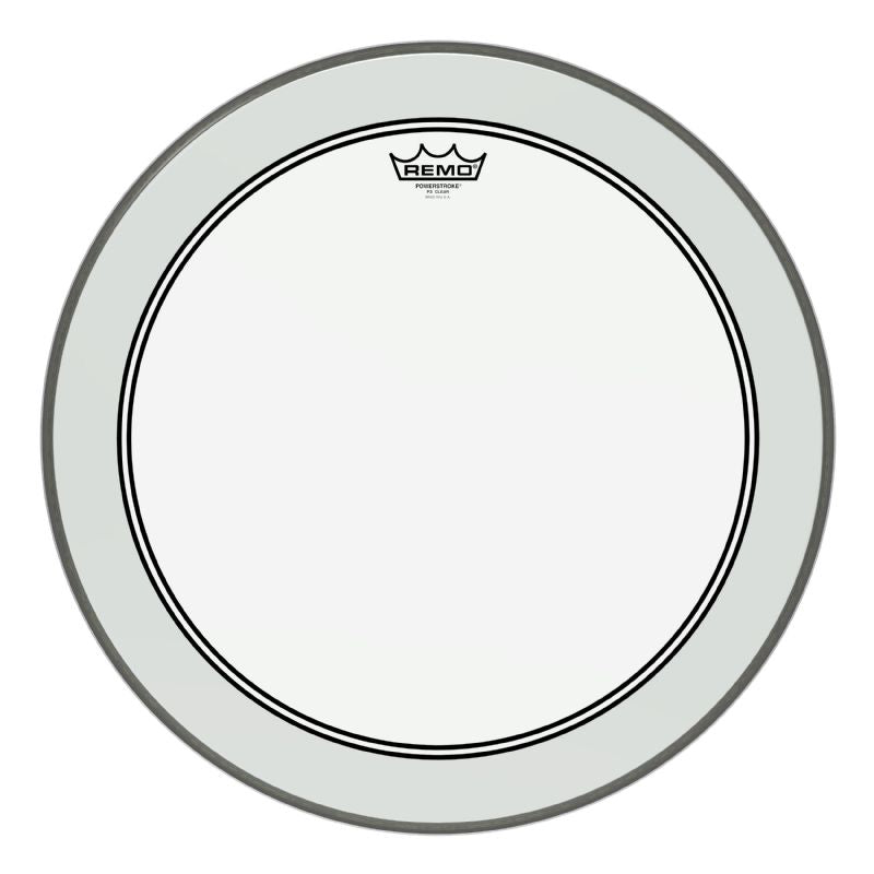 Remo - Powerstroke 3 20 Inch Ambassador Clear Bass Drum Head - La Boîte Musicale - Drum Heads - Remo - 