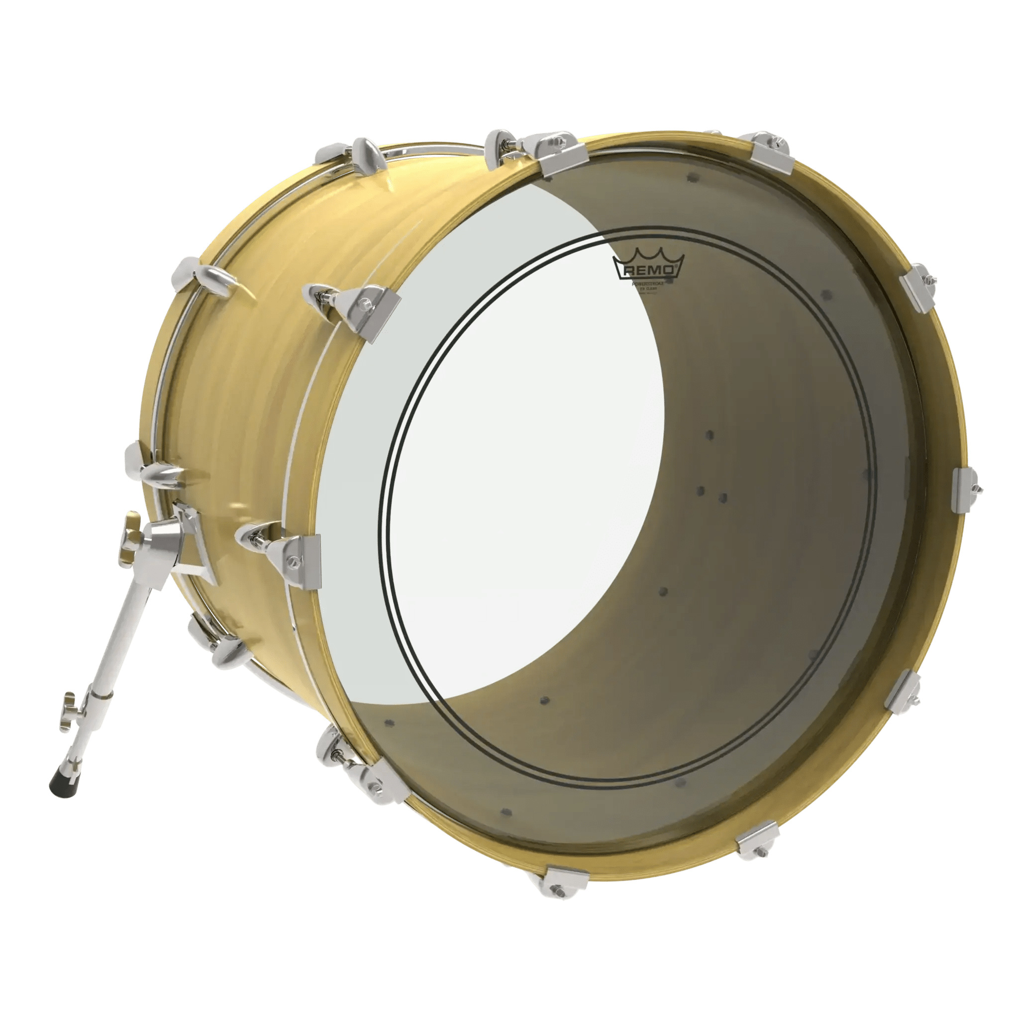 Remo - Powerstroke 3 Bass Drumhead - 22 - Clear - La Boîte Musicale - Drum Heads - Remo - 