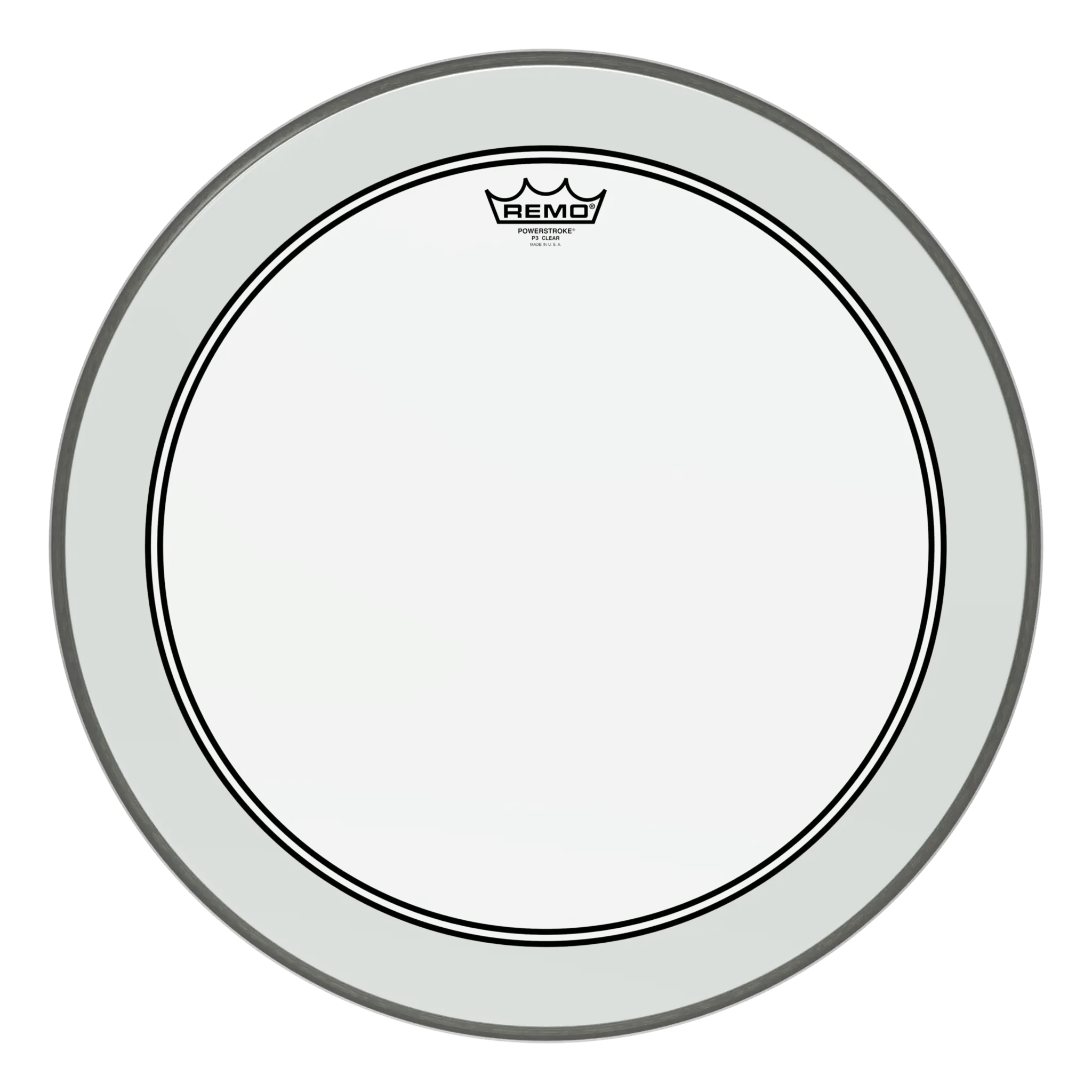 Remo - Powerstroke 3 Bass Drumhead - 22 - Clear - La Boîte Musicale - Drum Heads - Remo - 