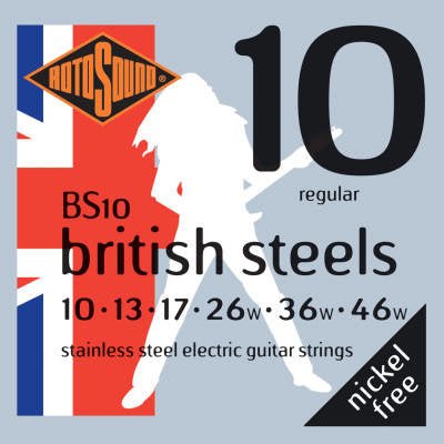 Rotosound BS10 elect. stainless 10 - 46 - La Boîte Musicale - Electric Guitar Strings - Rotosound - 