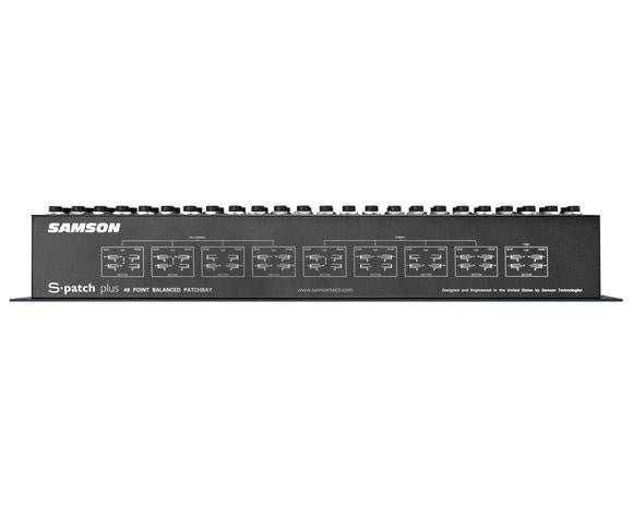 Samson - S - patch plus - 48 - Point Balanced Patchbay - La Boîte Musicale - Patchbays - Samson - 