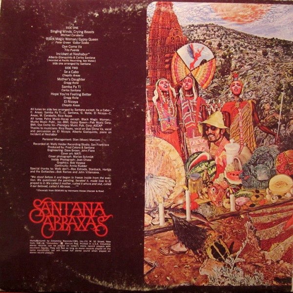 Santana - Abbraya - La Boîte Musicale - Vinyl Records - Vinyl Records - 