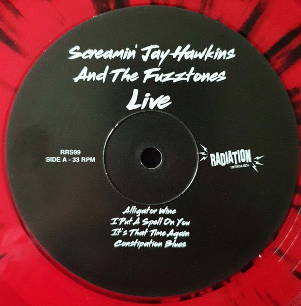 Screaming Jay Hawkins & The Fuzztones Live LP - La Boîte Musicale - Vinyl Records - Vinyl Records - 