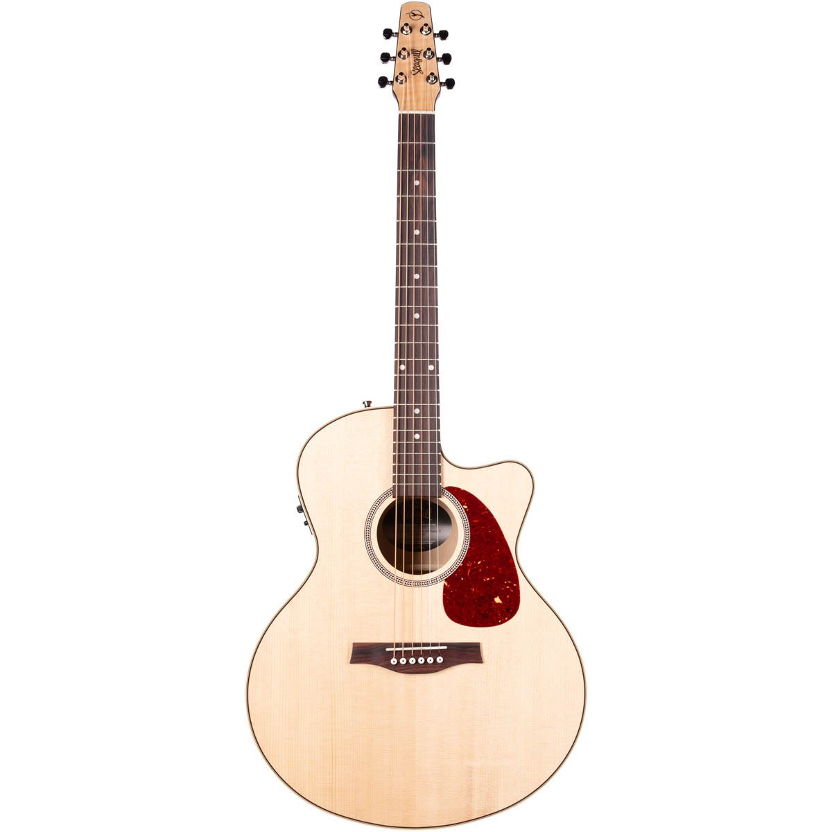 Seagull Performer CW Mini Jumbo Flame Maple HG Presys II