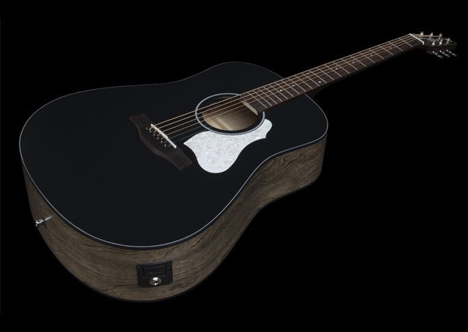 Seagull S6 classic Black A/E Slope Shoulder - La Boîte Musicale - Acoustic Guitars - Seagull - 